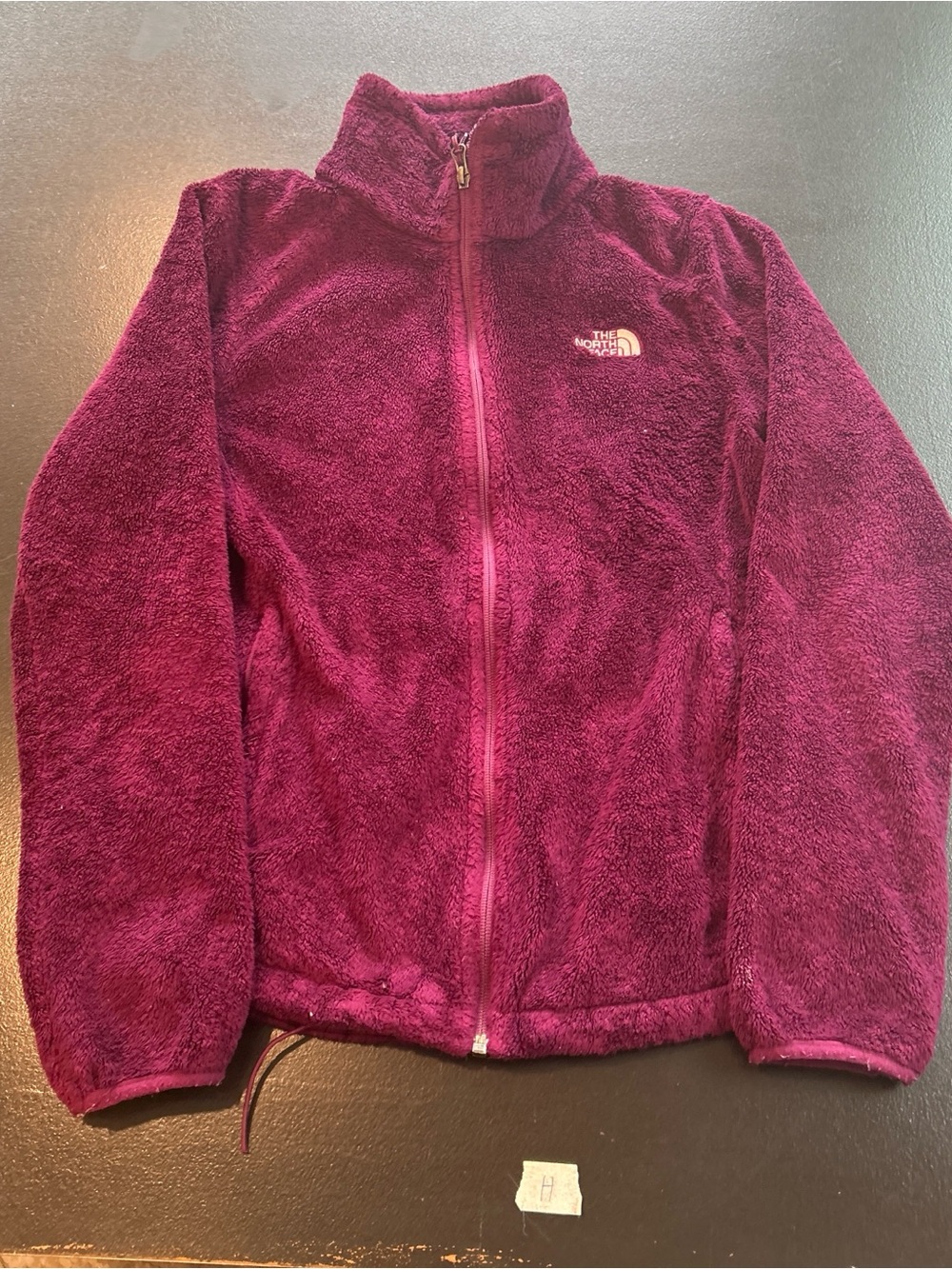 The North Face women’s ' Plush Fleece Jacket - Deep Berry
